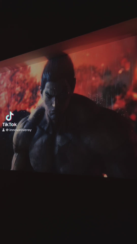 INNOVATIVE Mini Ray 2K- Mini Projector Palm Size, Electric Focus & Smart