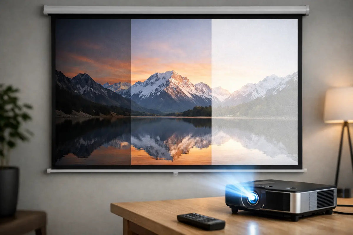 Projector Screen Gain Explained Simply