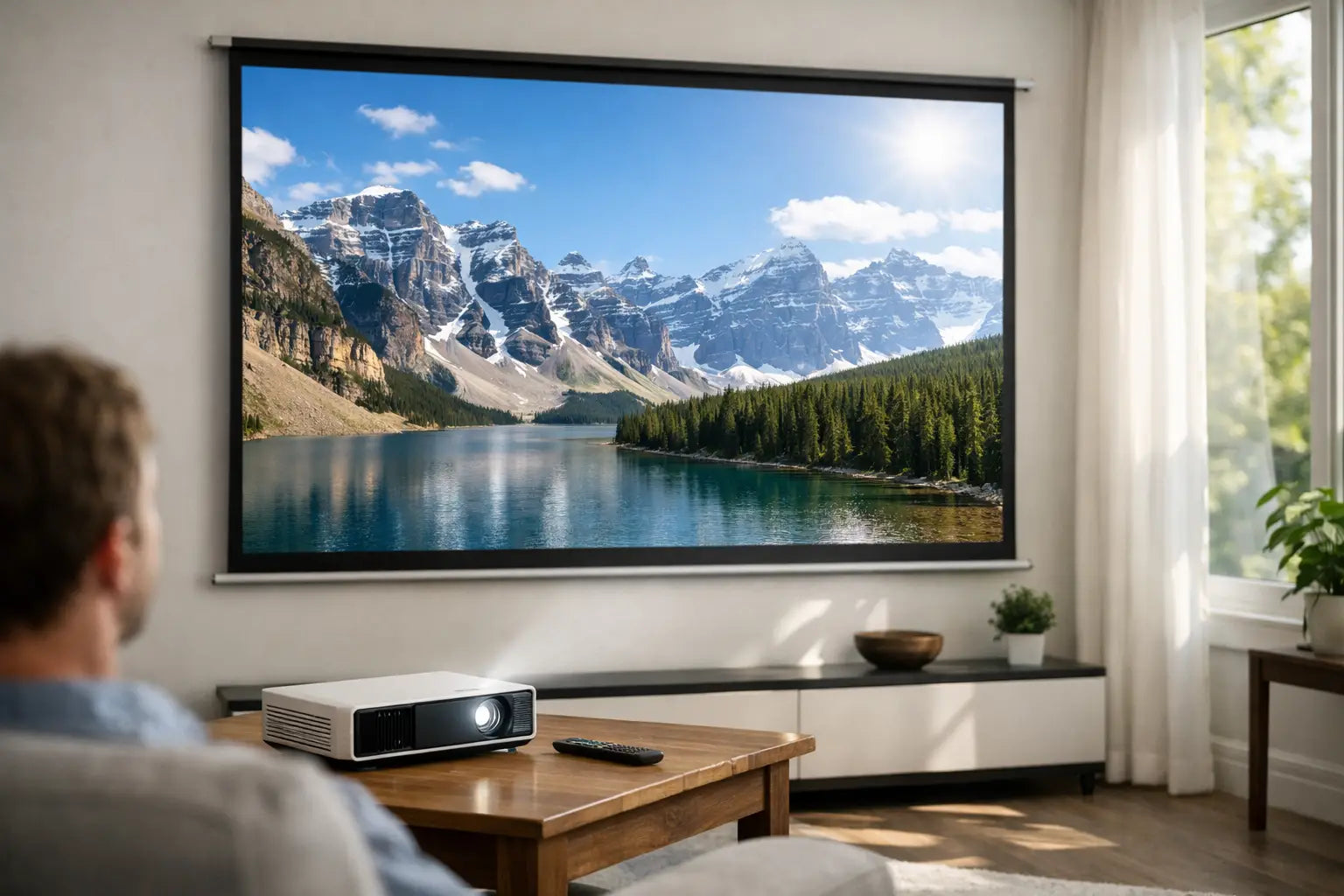 Best Projector Screen for Daylight – INNOVATIVE Projectors Singapore