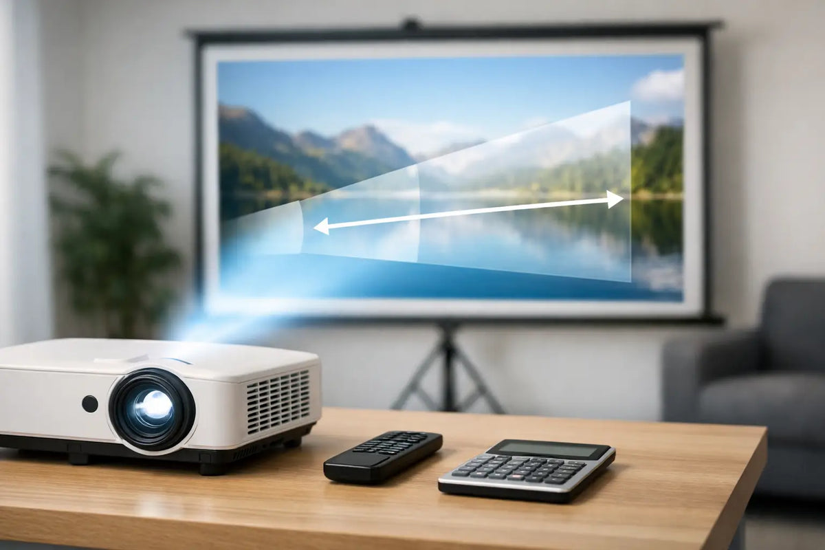 Projector Throw Distance Calculator Guide for Rooms
