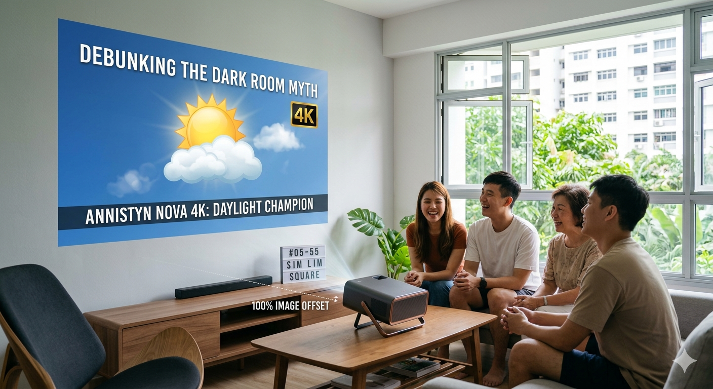 Projector Guide Projector Myth: Why Annistyn Nova 4K is the Best for Daylight ...