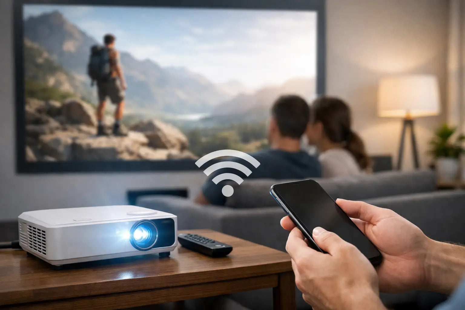 How to Use Projector Wirelessly at Home – INNOVATIVE Projectors Singapore