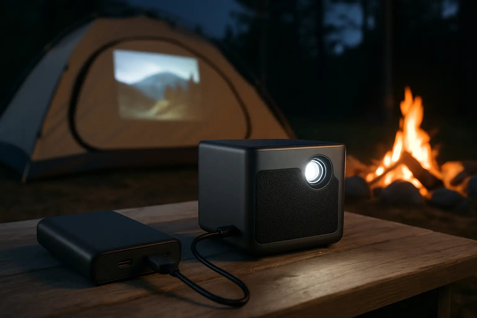 Camping Projectors: Battery Power Without Regrets – INNOVATIVE ...
