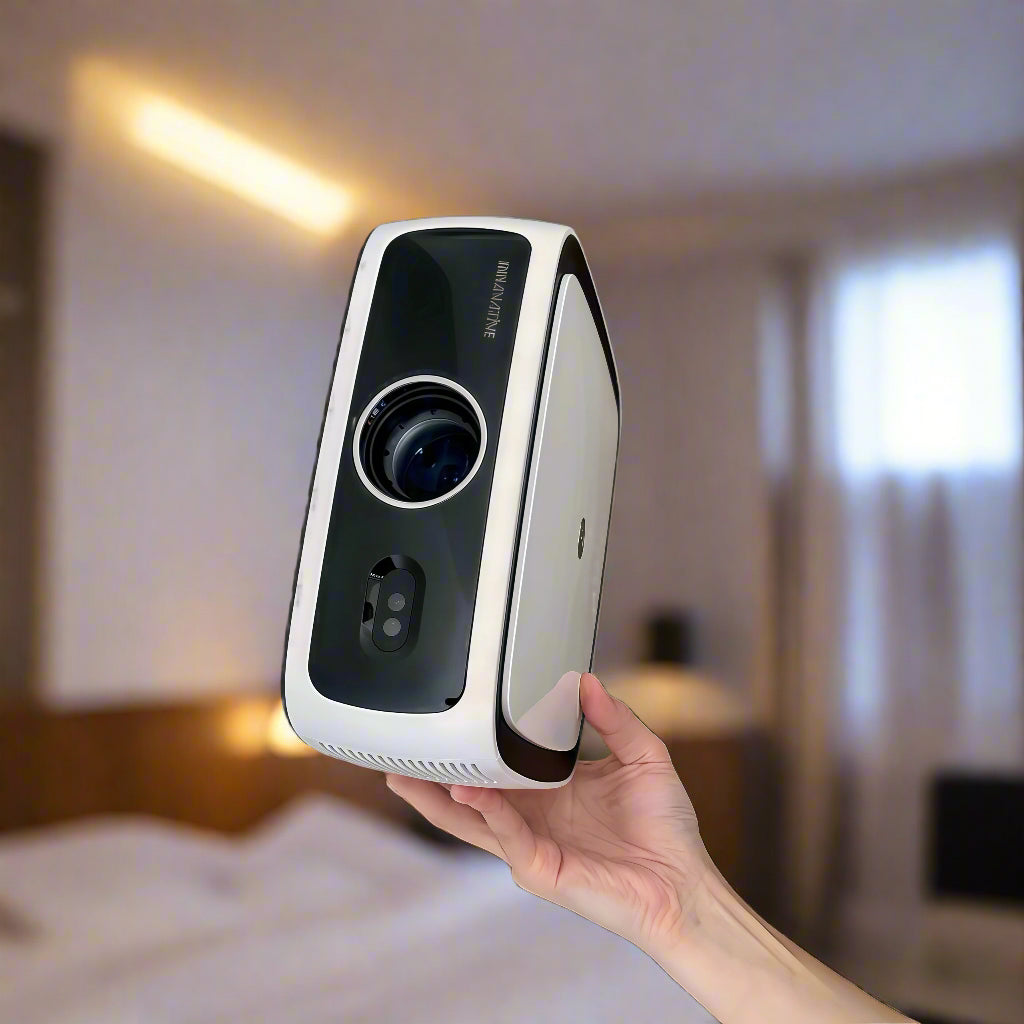 INNOVATIVE PrismAI Mini Projector - Smart Short Throw Home Cinema