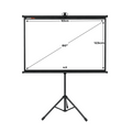 80 inches Tripod Portable Projector Screen
