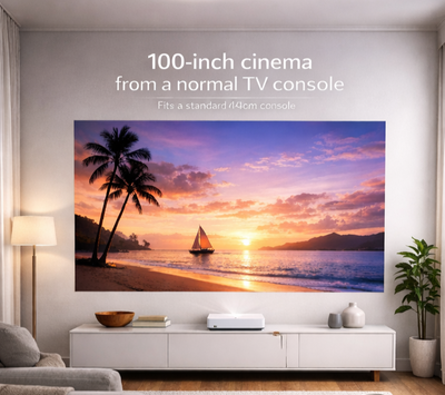 High-performance INNOVATIVE projector for bright rooms and business use