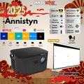 4K Projector Free 100” Screen - INNOVATIVE Annistyn 4k