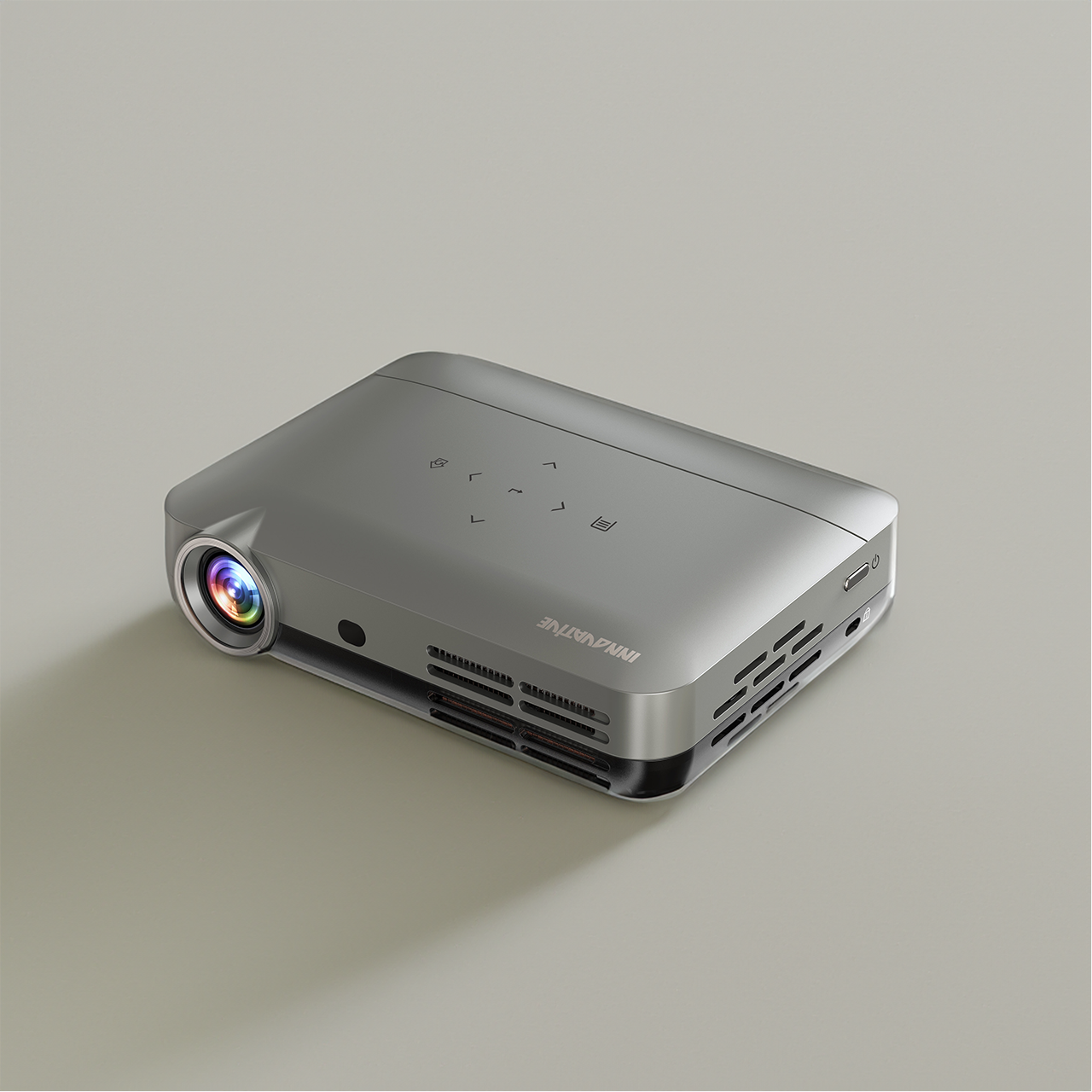 Palm Size INNOVATIVE DS11 4k 3D Super Short Throw Home & Business Smart Projector