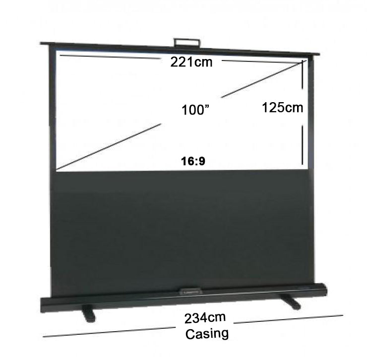 80 inch hot projector screen