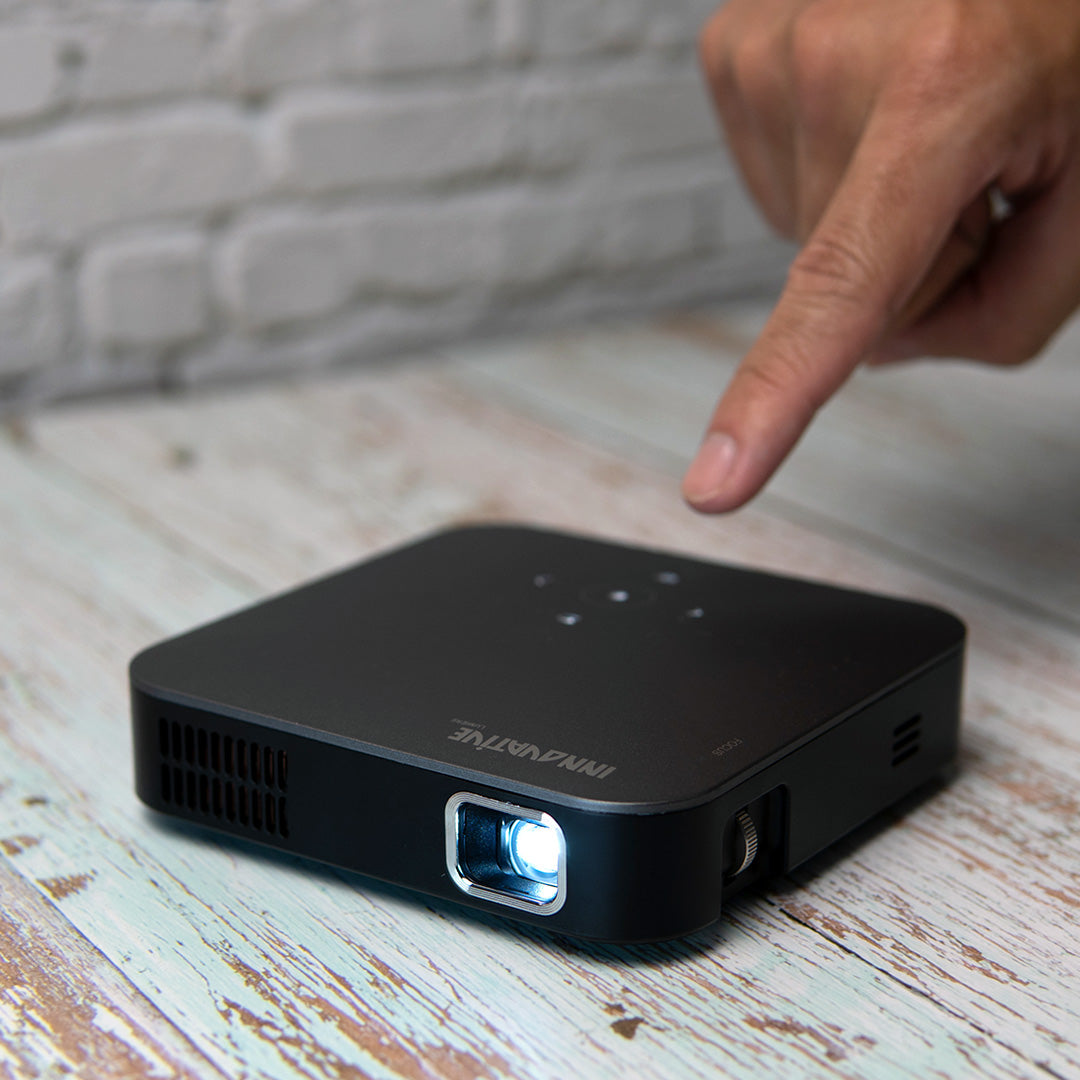Wireless Projector Palm-Sized with Phone Screen Mirroring - INNOVATIVE
