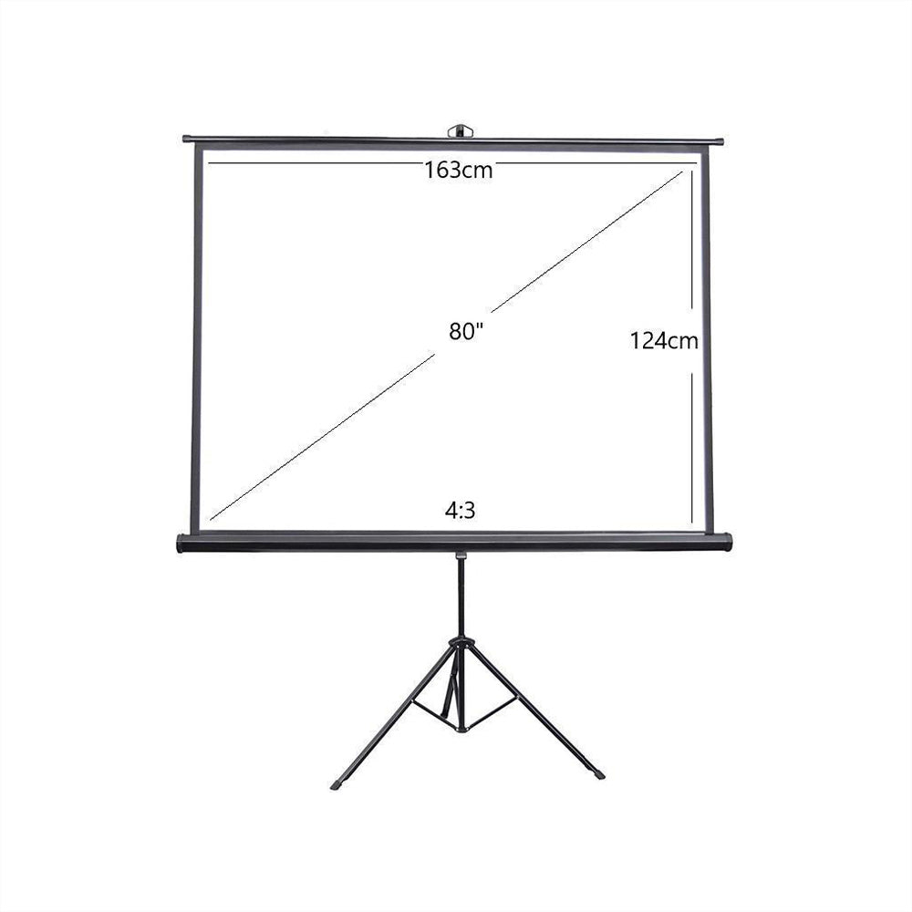 projector screen size