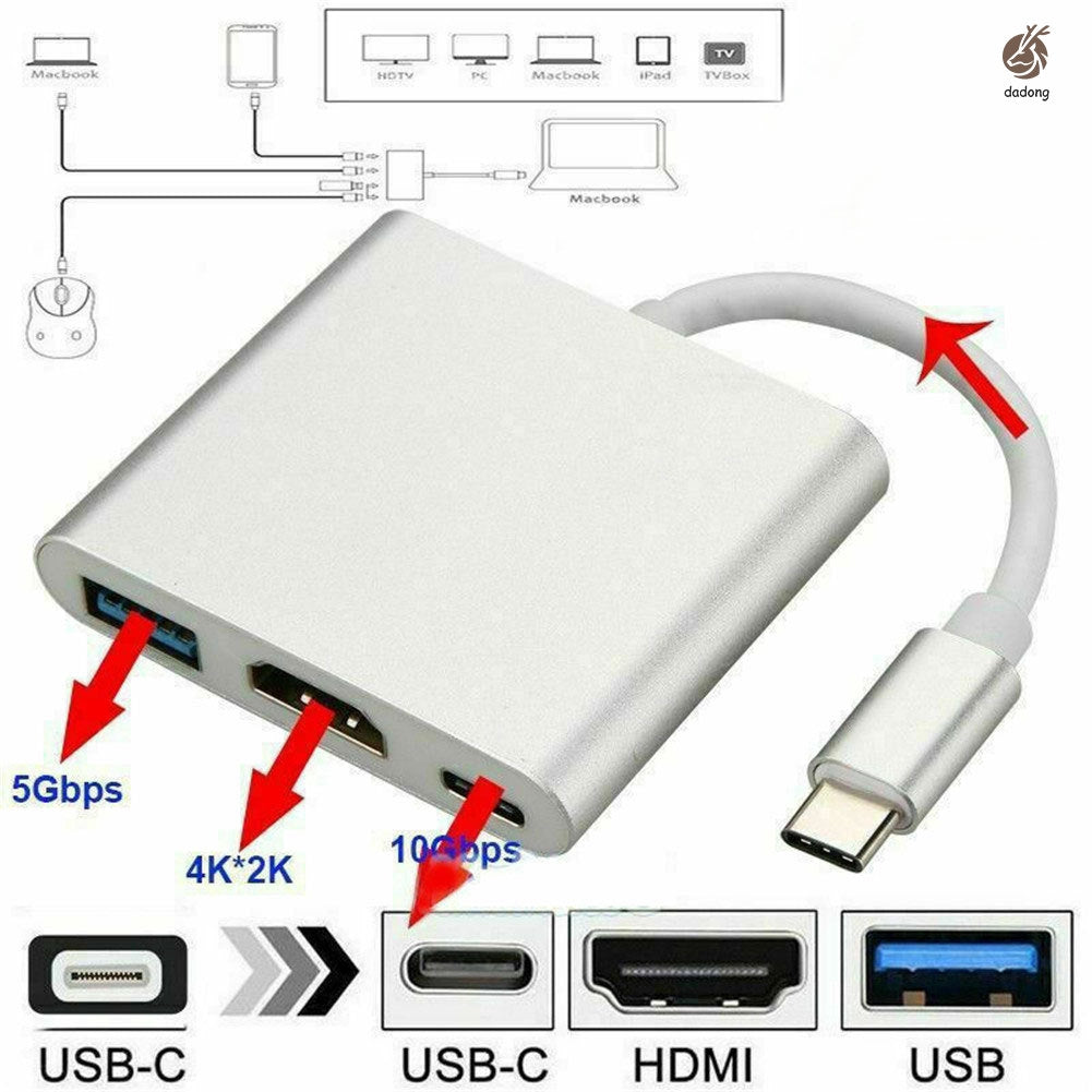 Android Smartphone to Projector Adaptor (Type C to HDMI )
