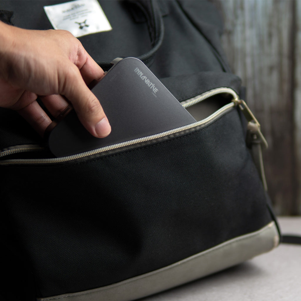 INNOVATIVE K5x Wireless Projector - Portability Demo - Can Fit in Bag Pocket